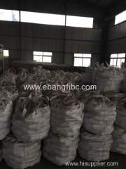 circular big bag for packing steel iron ball