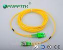 SC/APC-FC/APC SM DX Fiber Optic Patch Cords G652D/G657A LSZH Jacket