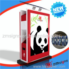 Notice Board Outdoor Scrolling Advertising Light Box