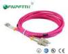 SC TO LC Multi mode OM4 50/125 DX Optical Fiber Patch Cord with LSZH Jacket