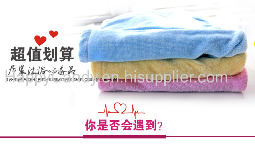 Pure cotton hair drying wrap/towel/cap