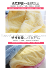 China factory senior beauty drying luxury cotton hair towels