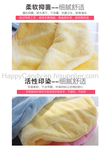 Towel manufacturers quick dry microfiber turbie twist hair towel 