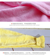 100% cotton hair drying turban towels