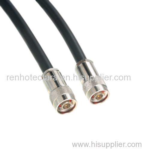 5/8 n type male connector to n male type cable assembly