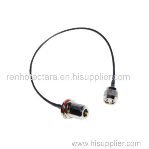 n type male to female connector rg174 cable