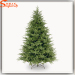 Artificial plastic pine tree mini fiber optic pvc christmas tree ornament for home decoration