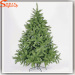 Artificial plastic pine tree mini fiber optic pvc christmas tree ornament for home decoration