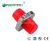 Red Flange Type FC UPC Fiber Optical 3dB Attenuator with Low Return Loss