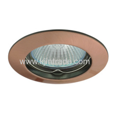 halogen spot light aluminium single ring