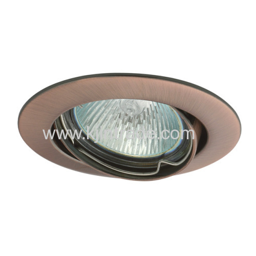 halogen spot light aliminium double ring