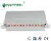 FC Single mode Simplex 12 port Fiber optic patch panel with Red FC Adapter