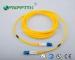 3M LC - LC Single mode 9 / 125 Duplex Fiber Patch Cord with PVC Jacket