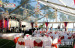 15m clear span transparent event tent with decoration for party wedding