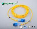 SC - SC Singlemode 9 / 125 Duplex Fiber Patch Cord with PVC Jacket