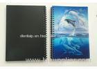 UV Offset Printing PP Cute Pattern Lenticular 3D Notebooks For Kid