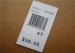 White Clothing Brand Tags / Paper Garment Hang Tags For Clothing