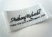 Garment Personalised Tags And Labels / Garment Hang Tag High Tensile