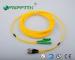 G652D / G657A LSZH SM DX Fiber Optical Patch Cord Singlemode 9/125
