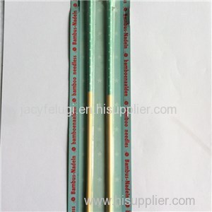 Color Print Single-pointed Bamboo Needles