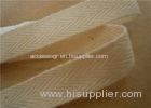 25mm garment white cotton webbing straps ribbons with weave customized