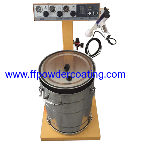 Manual electrostatic flocking machine