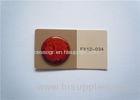 Fashion Red Metal Garment Buttons Waterproof For Snap Buttons