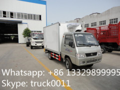 foton 1tons refrigerated van truck for sale