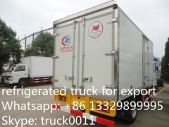 foton 1tons refrigerated van truck for sale