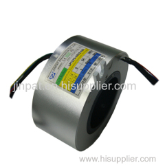 70 mm through-bore Hollow Shaft slip ring 500 rpm continuous Industrial Machinery