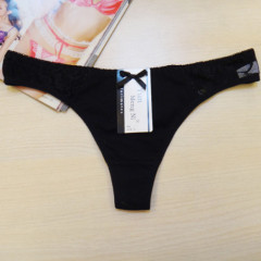 Lady Grace Waist transparent Lace Lingerie Wholesale Sexy G-string Underwear Panties Cotton G-string Thong