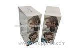 Clear Grey PP 3D Lenticular Packaging Box For Electronic Products