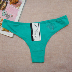 Sexy cotton women thong g-string wholesale stock ladies briefs panties stock women g-string