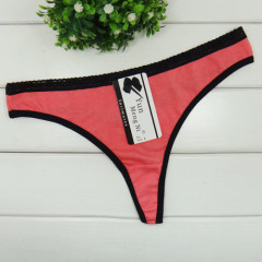 Yun Meng Ni Ladies underwear cotton and cute bow women thong wholesale g-string women panty