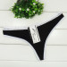 Yun Meng Ni Ladies underwear cotton and cute bow women thong wholesale g-string women panty