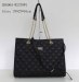 Fashion zipper handbag/ Black PU chain bag /Classic handbag