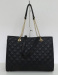 Fashion zipper handbag/ Black PU chain bag /Classic handbag