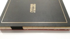 Black board hardcover Japanese bound book printing