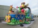 Commercial Inflatable bee pirate ship