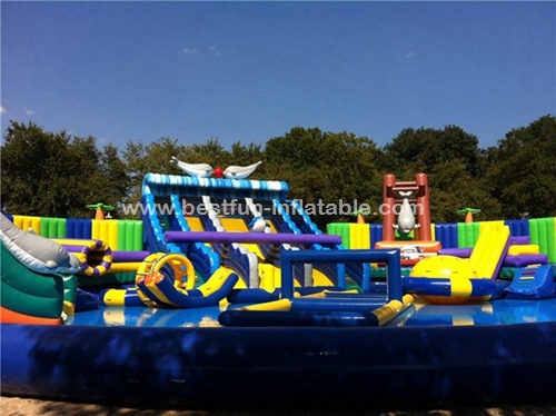 Large Amusement Park Inflatable Water Slide