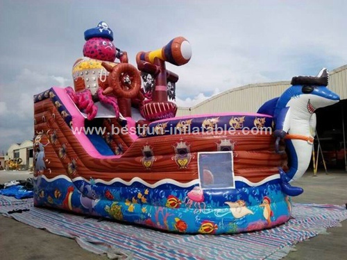 Outdoor Pirate Ship Games For Octopus Pirate Boat