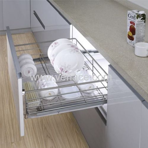 Multi-function Kitchen Drawer Basket for Dishes