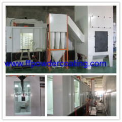 Multi Cyclone Powder Coating Spray booth