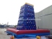 Customied LOGO inflatable rock climbing wall