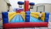 Inflatable bungee run for interaction games