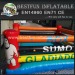 Inflatable bouncy boxing with gloves