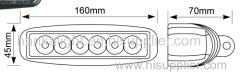 6 led working light led lamp type high lumen led working light heavy duty work lamp