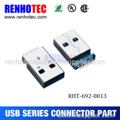 blue straigh pinout pcb interal usb 3.0 micro a socket