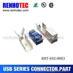 nickel plated usb 3.0 ports connector