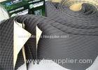 Black Rubber Sound Acoustic Foam Panels High Density Sound Absorption